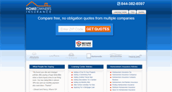 Desktop Screenshot of homeownersinsurance.net