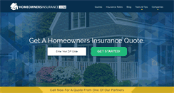 Desktop Screenshot of homeownersinsurance.com